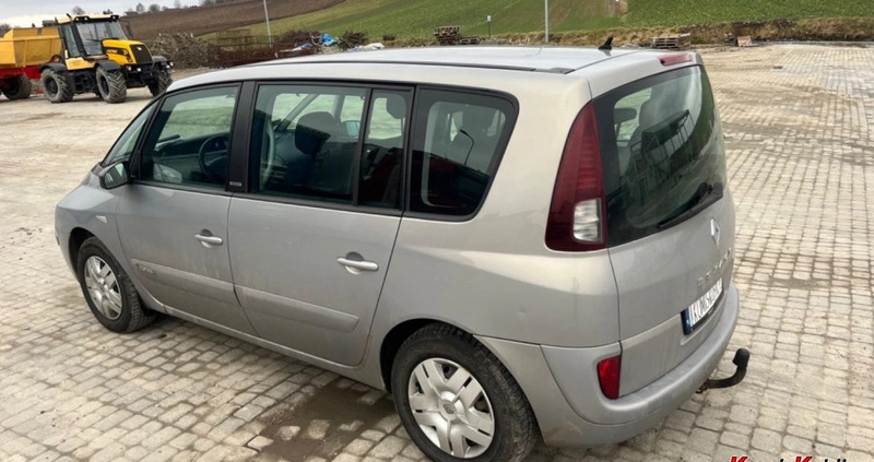 Renault Espace cena 14800 przebieg: 280000, rok produkcji 2008 z Pułtusk małe 497